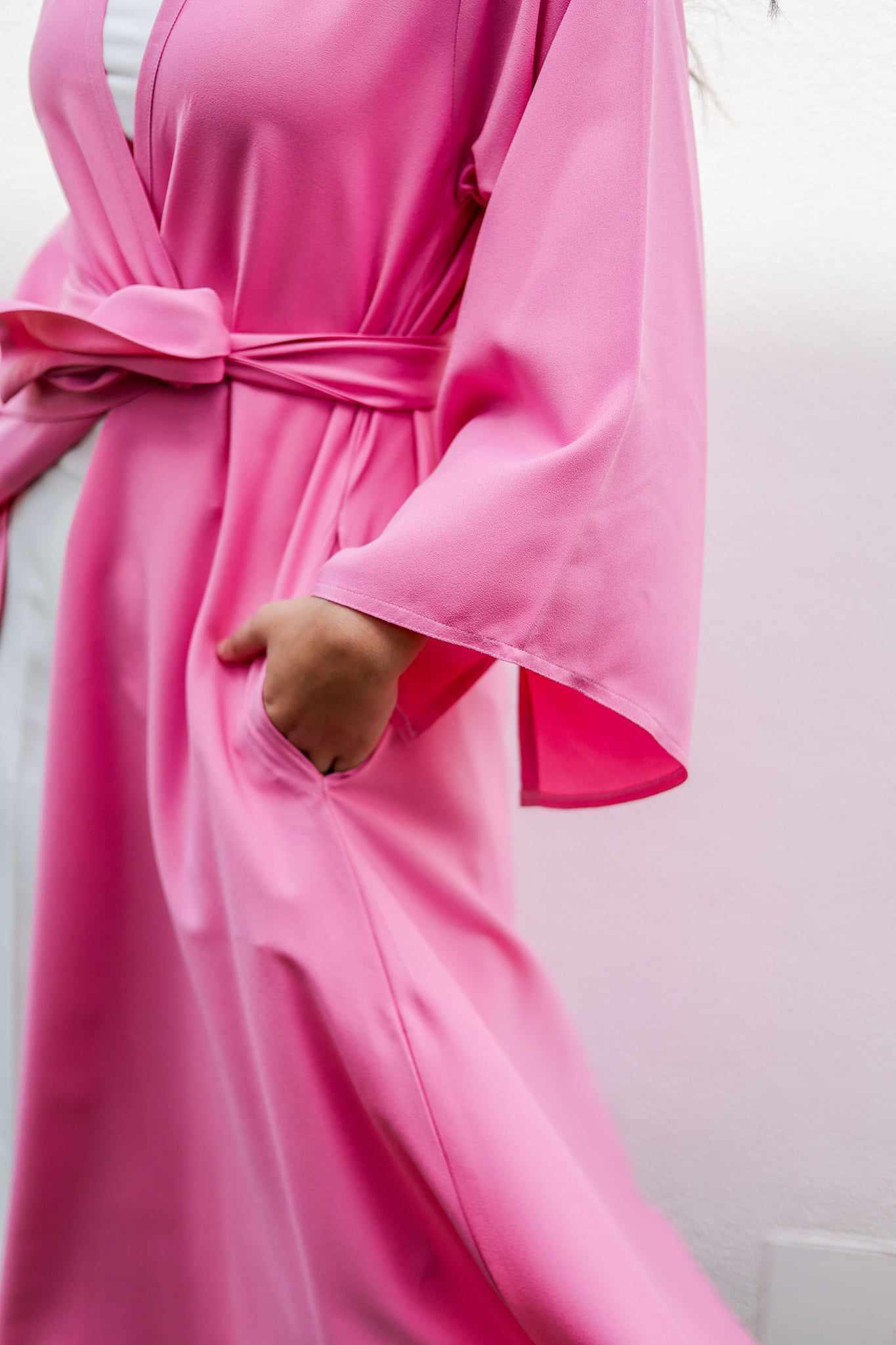 Algiers Abaya - Pink - Hayaa0fficial