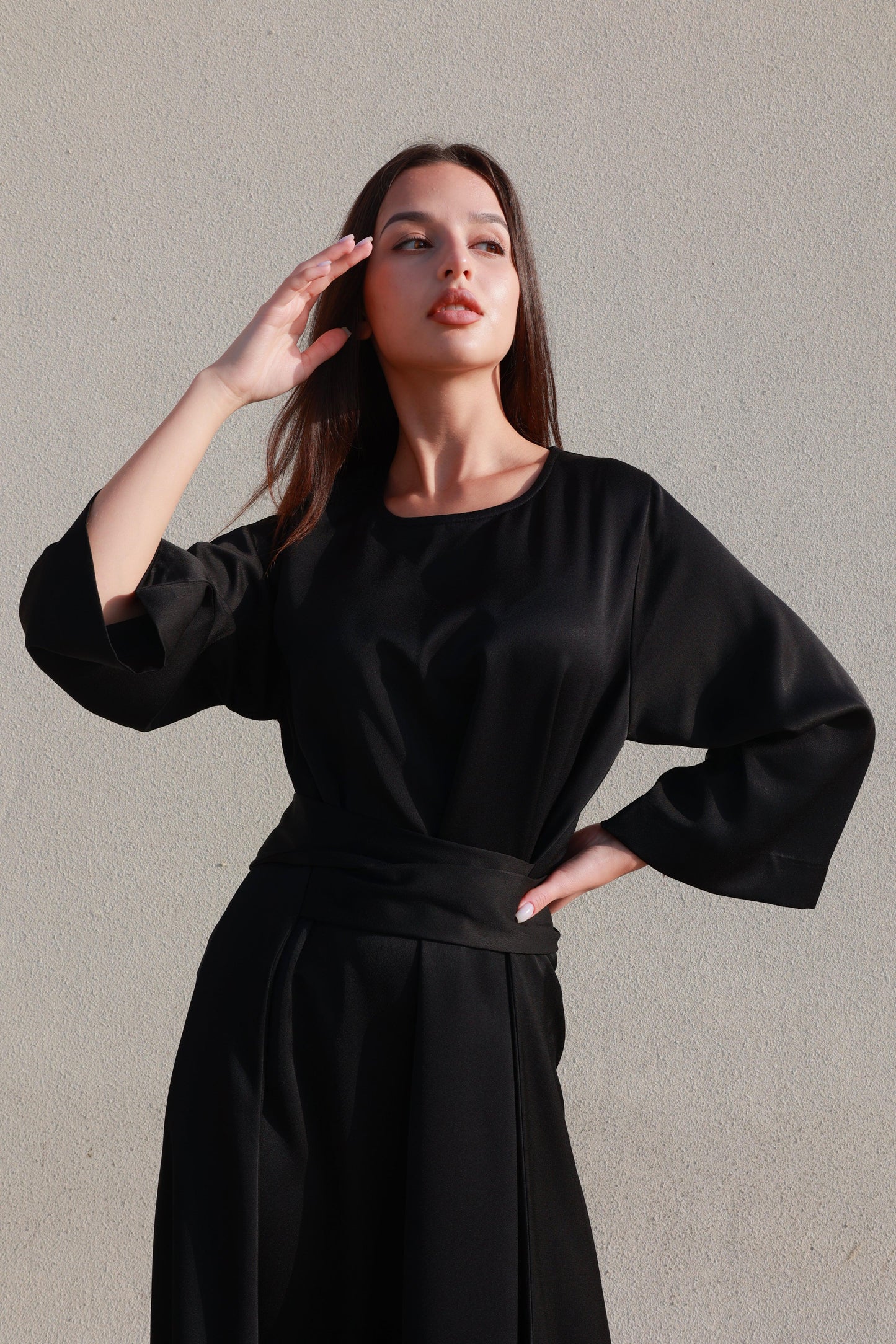 Bousaada Kaftan - Mysterious Black - Hayaa0fficial