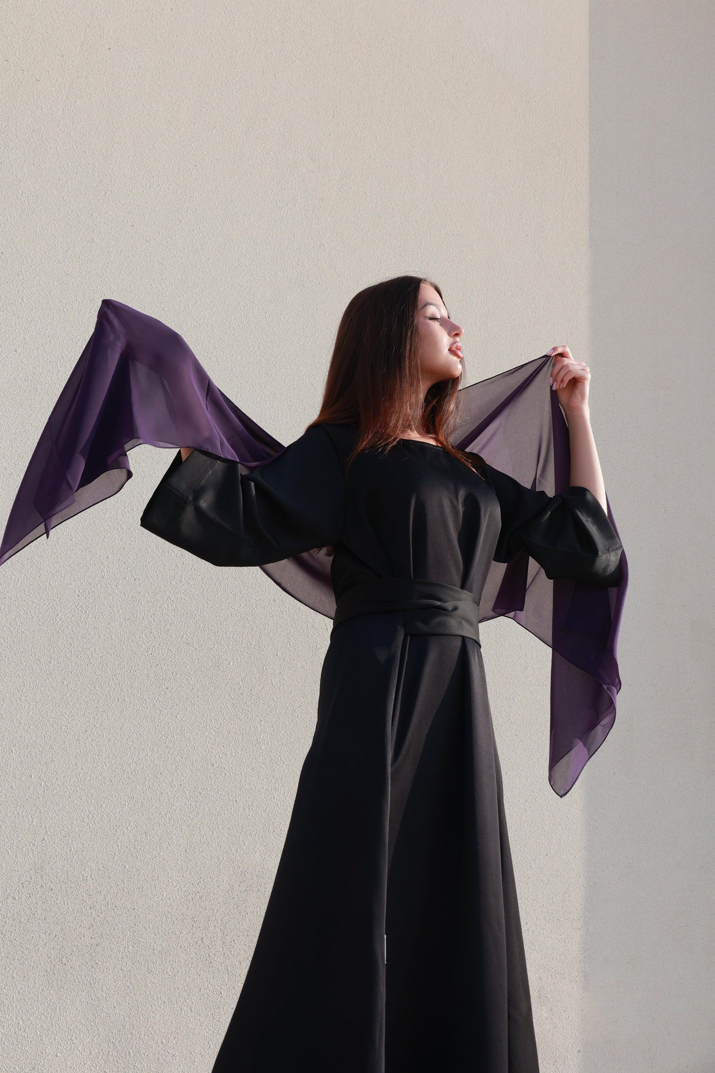 Bousaada Kaftan - Mysterious Black - Hayaa0fficial