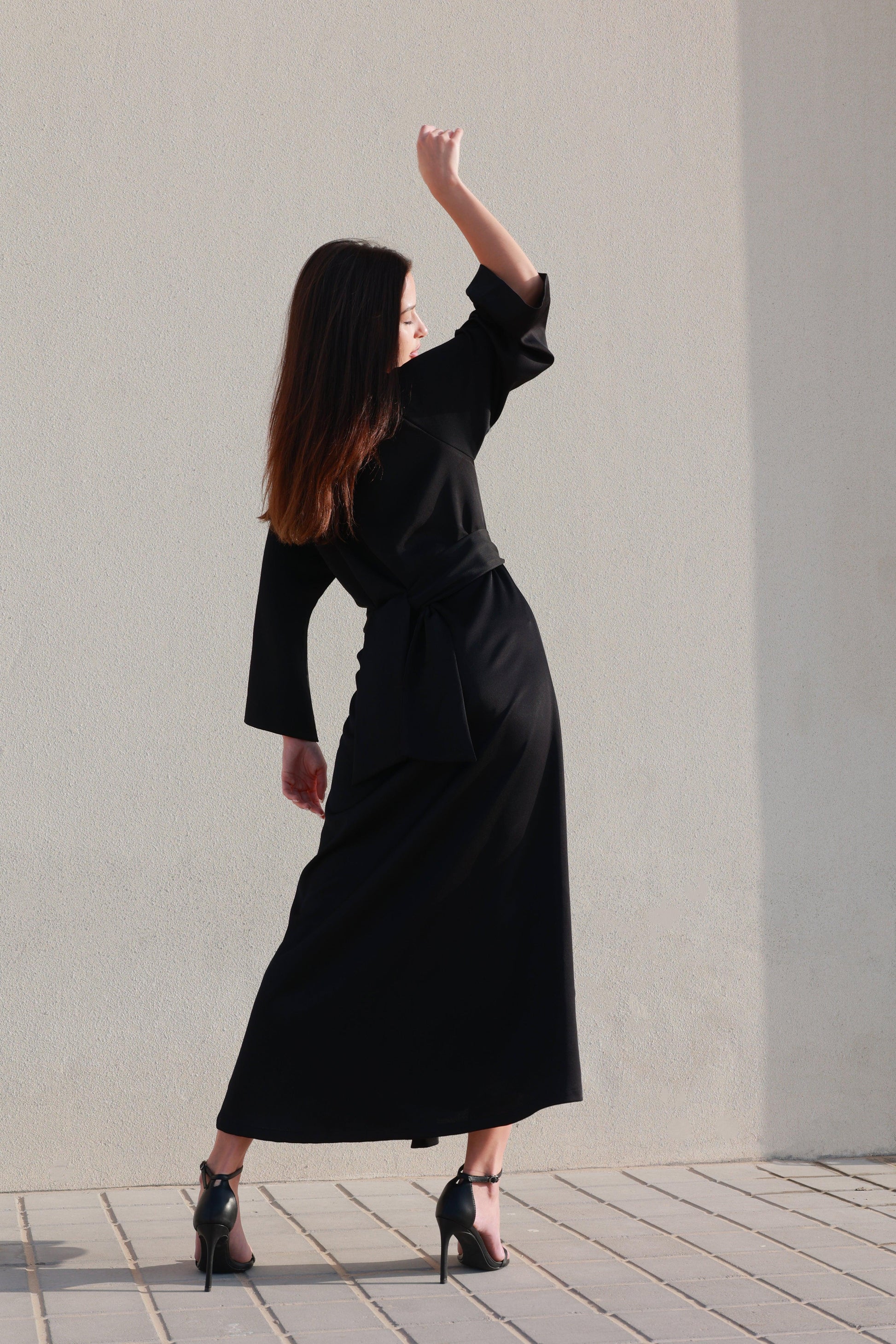 Bousaada Kaftan - Mysterious Black - Hayaa0fficial